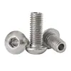 Tornillo Hueco Redondo de Acero Inoxidable 304/316 con Cabeza Hexagonal y Agujero para Roscado de Agujero Pasante de Vacío