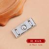 Metal Fivela Estilo Chinês Novo Casaco Suéter Roupas Hanfu Infantil Botões Decorativos