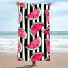 Alfombra de rizo patrón de moda toalla para sudar toalla de playa toalla de baño chal toallita de microfibra impresión digital costero