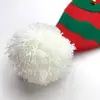 Gorros de Navidad para Hombres y Mujeres, Nuevos Estilos de Otoño e Invierno, Gorros de Navidad con Cascabeles, Gorros de Lana con Bloques de Color, Gorros Tejidos Festivos al por Mayor
