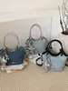 Bolso Exquisito de Gran Capacidad Transfronterizo 2026 Nuevo Bolso de Hombro Bajo el Brazo para Mujer Bolso Cruzado Tipo Cubo para Viajes