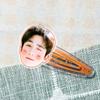 Zhu Yilong estrela periférico acrílico bb clipe acessórios para cabelo cocar concerto auxílio imagem periférico