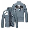 Un lote de chaqueta con logo de coche comercio exterior europeo y americano ocio holgada talla grande abrigo de aviador camiseta de béisbol deportiva ropa de hombre