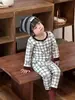 Ropa para Niños 2025 Nuevo Estilo Coreano Ropa para Niños Invierno Pijamas de Bebé Conjunto de Ropa para Casa para Niños