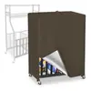 Funda para Estante de Almacenamiento de Baloncesto de Tela Oxford Cubierta Protectora para Estante de Almacenamiento de Pelotas Funda para Estante de Almacenamiento de Equipos Deportivos