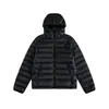Chaqueta de Algodón con Relleno de Plumón Ligera de Costilla Estilo Retro Americano Pareja Invierno Casual Versátil Protección contra el Frío con Capucha Abrigo Corto Mujer
