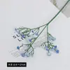 Flores Artificiais de Gipsofila (Mosquitinho) de Toque Suave com 3 Galhos, para Decoração de Casa e Casamento, Buquê de Acabamento de Alta Qualidade no Atacado