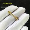Fivela de pulseira diy fivela de aço inoxidável fivela de cobre pulseira colar corda de couro corda de arame trançada fivela acessórios DIY feitos à mão