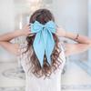 Horquilla de lazo de cinta retro grande estilo Yang Zi para la parte posterior de la cabeza, temperamento súper de hada, pinza para el cabello, accesorios para el cabello