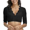 Camiseta de encaje con puntadas pequeñas para mujer, de temporada baja para festivales de cerveza de Halloween, transfronteriza