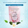 Saco autoportante com fecho ziplock para detergente em pó, 500ml, espessado, selado e resistente a vazamentos, embalagem para necessidades diárias, personalização de sacolas