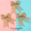 Arpillera de Cáñamo Hecha a Mano DIY Cuerda Flores Pequeñas Decoración Creación de Ambiente para Jardín de Infancia Estilo Bosque Estilo Pastoral Mariposa Retro Flor Otra