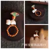 Colección de anillos multitesoro de ágata turquesa de fosfato de magnesio original, valiente oliva nuclear, accesorios de alta moda