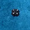 Fuerte Retención de Color Chapado en Oro de 14K Incrustaciones de Circonita Soporte de Copo de Nieve Flor de Cuatro Hojas Porta Cuentas de Flor de Ciruelo Accesorios para Joyería de Cuentas DIY