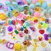 Bolas de Gashapon de 50 mm Mezcladas con Diseños de Macarrón, Juguetes Pequeños para Niños para Parques de Diversiones de Monedas, Desarrollo Multisensorial