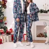 Oushan Comercio Exterior Nuevo Estilo 2024 Nueva Tendencia de Moda Casual Conjunto de Traje Pantalón Largo WL008+MR7 En Stock