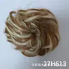 Atravessando a Fronteira Peruca Coque de Cabelo Coque Fabricante Atacado Seda de Alta Temperatura Fofo Cacheado Elástico de Cabelo Botão de Flor Cabeça Comércio Exterior Cabelo