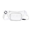 Riñonera de PVC Transparente Cruzada para Deportes al Aire Libre Bolsa Transparente Bolsa de Viaje Bolsa de Almacenamiento Visual Especial para Artículos Varios