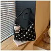 Bolsa de Grande Capacidade Feminina 2026 Novo Estilo Início do Outono Moda Casual Para Aula Trabalho Ombro Único Transversal Bolsa Dumpling