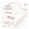 Amazon Desenho Animado Aniversário Papel de Embrulho Papel de Presente Animal Fofo Embalagem de Brinquedo Infantil Saco Papel Capa de Livro Atacado