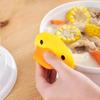 Cocina creativa patito amarillo de silicona clip anti-quemaduras pico de pato almohadilla aislante del calor funda aislante del calor clip anti-quemaduras patito amarillo ventas directas de fábrica