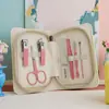 Bolsa com Zíper em Estoque do Fabricante Kit de Cortadores de Unha com 25 Peças, Ferramentas Domésticas de Beleza e Manicure, Cortadores de Unha Atacado