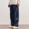 Pantalones Casuales Bordados Nuevos para Hombre Marca de Moda High Street Europea y Americana Pantalones Jogger Casuales Retro Venta al por Menor Transfronteriza para Hombre