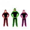 Luz fría el disfraz fluorescente, accesorios de actuación, ropa luminosa, papel de estilismo, accesorios de actuación de la reunión anual de la gente