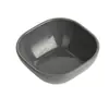 Cuenco casero de paja de trigo para salsas, cuenco y brocheta para restaurante de hot pot, condimento para pollo, cuenco pequeño cuadrado de plástico, al por mayor