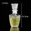 Garrafa Pequena de Vidro Transparente 50ml Dispensador de Bebida para Degustação Garrafa de Vinho Estrangeiro Mini Duas Liang Garrafa de Vinho Criativa Decantação