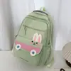 Mochila de Dibujos Animados Transfronteriza de Moda Genial para Estudiante de Primaria Niña Ligera Casual para Salir Mochila de Viaje Linda Gran Capacidad Doble Correa al Hombro