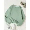 Ropa transfronteriza europea y americana para mujer 2026 otoño e invierno nueva sudadera holgada a rayas para mujer, casual, simple, versátil, de manga larga