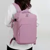 Mochila de Gran Capacidad que se Puede Llevar a Bordo, para Viajes de Negocios y Viajes Cortos, Bolsa de Almacenamiento Simple de Color Sólido, Mochila Resistente al Desgaste para Hombre, Bolsa para Computadora
