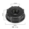 Tambor de 1000L Recipiente Químico de Enzimas Acessórios Tampa de Válvula Tanque de Água de Ferro de 1 Tonelada Suporte Plástico Conector de Tubo de Porta B