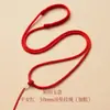 Cordón para colgante de jade tejido a mano, cadena de collar para hombres y mujeres, amuleto de jade, colgante de Buda de jadeíta, cordón para colgar amarillo, rojo, negro