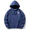 Sudadera con capucha para hombre nueva, pesada y moderna, versátil, de algodón para estudiante, chaqueta con capucha, talla grande, para pareja, casual, top de otoño