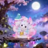 Estilo Chinês Splêndida Raposa de Nove Caudas Luminosa Caixa Surpresa Raposa Fada Auspiciosa Luz de Noturna Ornamento de Mesa Brinquedo da Moda Caixa Surpresa Atacado