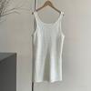 Vestido coreano Tao Chuan con escote en U y aberturas laterales, blusa de punto con abertura lateral, primavera 25, YL066