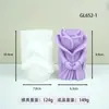 Molde de Pilar de Rosa Transfronteiriço Molde de Vela para o Dia dos Namorados Molde de Silicone Molde de Gesso 3D Pedra Difusora de Aroma Molde de Bolo