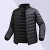 Moda de alta gama 90 plumón de pato blanco para hombre chaqueta de plumón ligera para hombre 2025 invierno nuevo abrigo corto almacenamiento