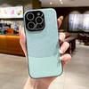 Capa de Couro Kunlun é Adequada para Capa de Celular Iphone17Promax 15/14 Combinação de Duas Cores 16Pro Lente de Metal