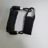 Corda de aço retrátil com mola com cadeado de combinação cadeado para capacete de carro elétrico bicicleta