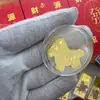 Oro Puro 999, Nuevo Modelo para el Año del Caballo, Trae Riqueza Instantánea, Espíritu Dios que Da Riqueza, Pegatinas de Teléfono de Oro para Hacer Dinero, Venta al por Mayor de Fábrica