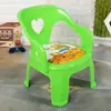 Silla doméstica duradera con respaldo, taburete lindo, silla chirriante especial para niños, silla chirriante para bebé de fábrica de comercio exterior