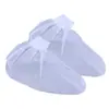 20 Piezas por Paquete Cubrezapatos de Tela No Tejida para Uso en el Hogar, Salones de Belleza Interiores, Antibacterianos, Antideslizantes, Cubrezapatos de Protección para Pies