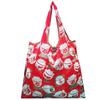 En Stock Bolsa de Compras Mediana Plegable Ligera Portátil Supermercado Bolsa de Protección Ambiental Bolsa de Nylon Impermeable Ligera Bolsa de Tela Resistente