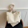 Bolso grande de mujer transfronterizo, nuevo estilo verano 2026, versátil y moderno, de un solo hombro, moderno, para la ciudad, retro, casual, tipo tote