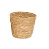 Conjunto Personalizado de Vasos de Flores de Ferro Nórdico com Base de Madeira Sólida de Três Pernas, Recipiente Decorativo para Plantas Verdes, Suporte de Chão para Vasos de Flores