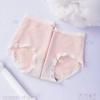 Fada da Flor 25330A Tipo Bebê Algodão Roupa Íntima Feminina Sem Costura 100% Algodão Calcinha Antibacteriana Feminina Cintura Média