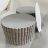 Base de Cartón Rígido Grueso para Pastel de Mousse Personalizado, Base de Cartón Corrugado Doble Blanco para Pastel